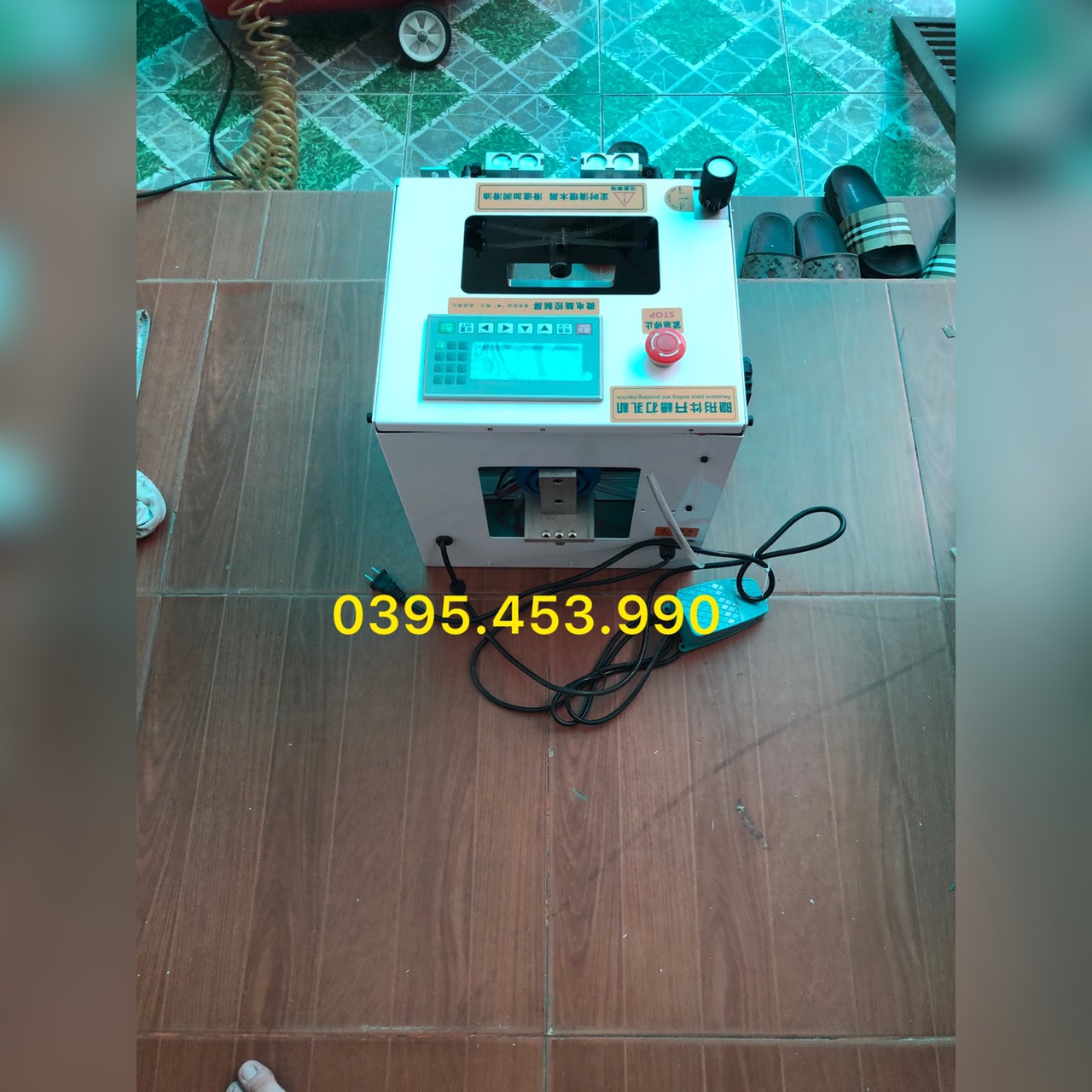máy khoan chốt cam để bàn 6 chức năng giá rẻ