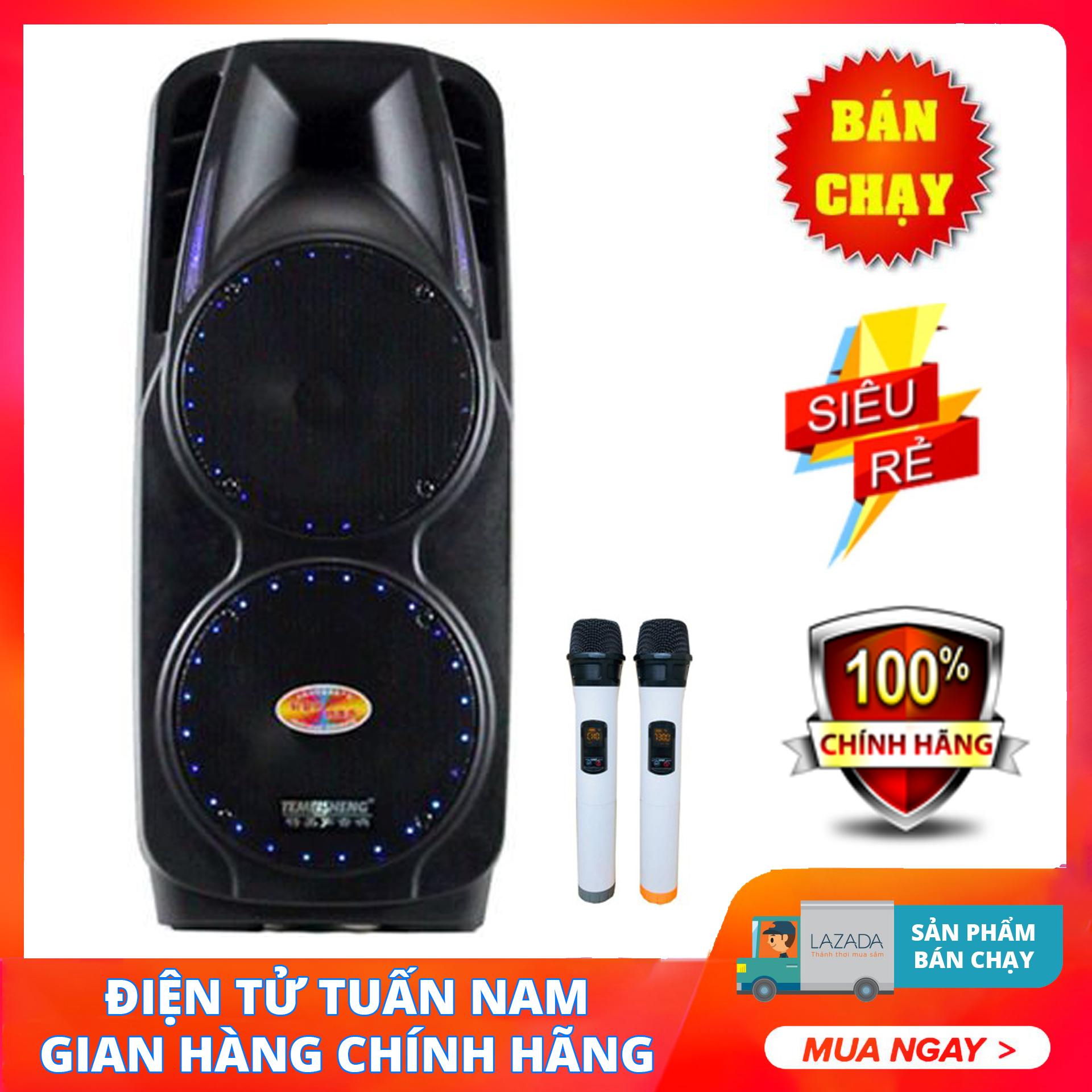 Loa kéo Bluetooth Temeisheng A73 - Model 2017 Cực hay có đèn led