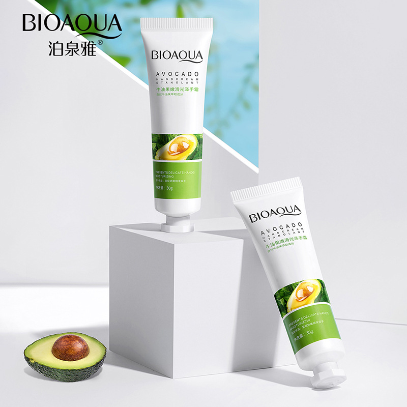 Kem Dưỡng Da Tay Quả Bơ Bioaqua 30g Avocado Hand Cream Stanolant Dưỡng Ẩm Giữ Ẩm Cải Thiện Nếp Nhăn Nội Địa Trung Chính Hãng