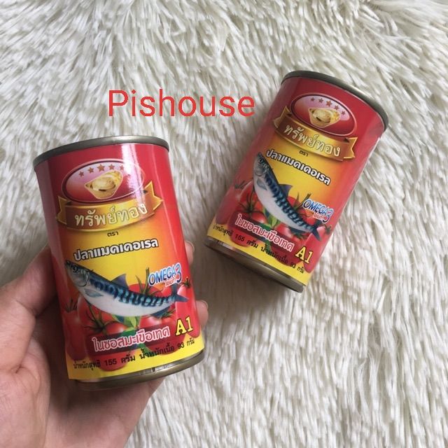 Cá thu sốt cà sapthong 155g thái lan