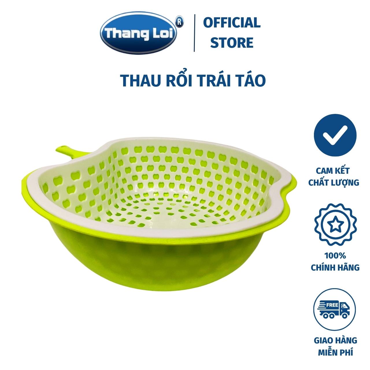 Thau rổ quả táo kích thước đường kính 30cm