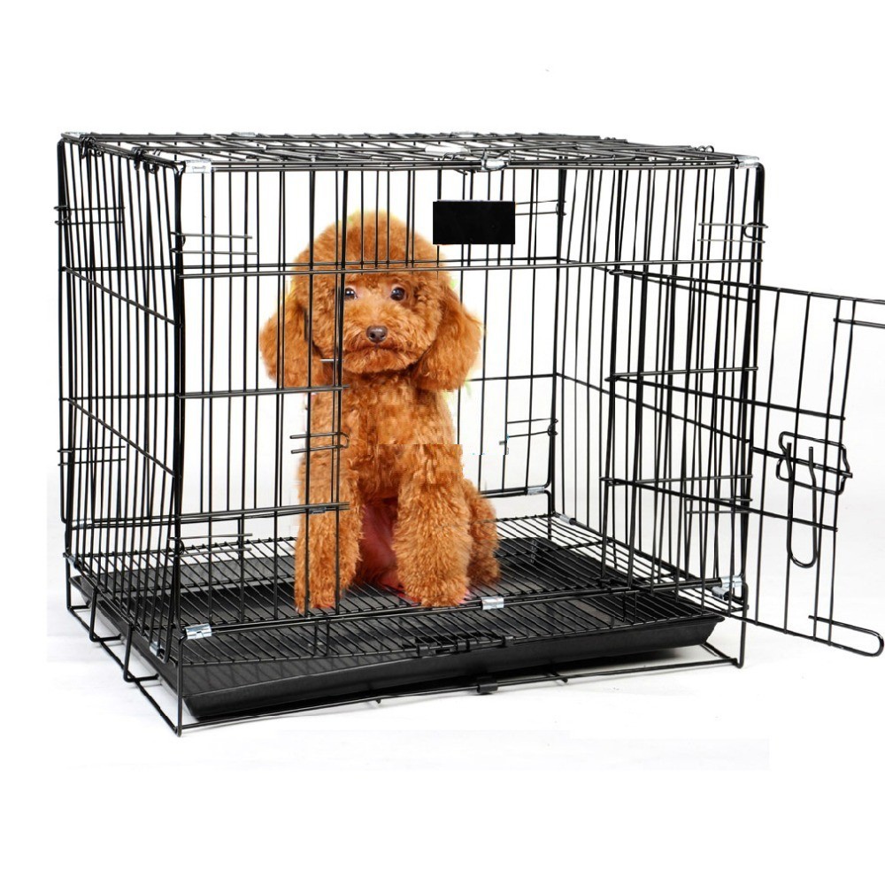 Chuồng nuôi thú cưng cho mèo thỏ gấp gọn, sơn tĩnh điện dành cho thú cưng dưới 7kg