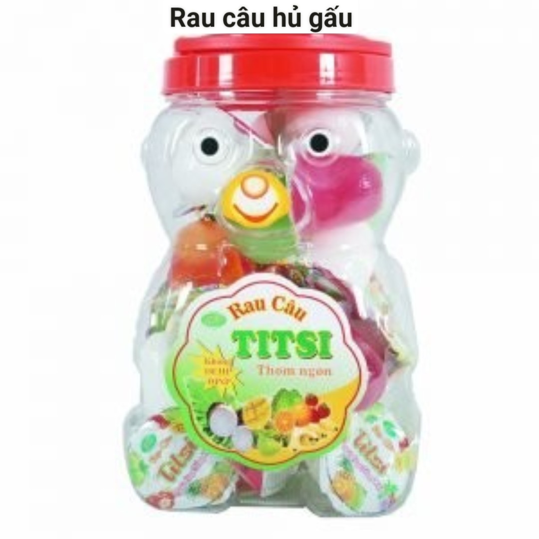 Rau câu hủ gấu titsi 500g