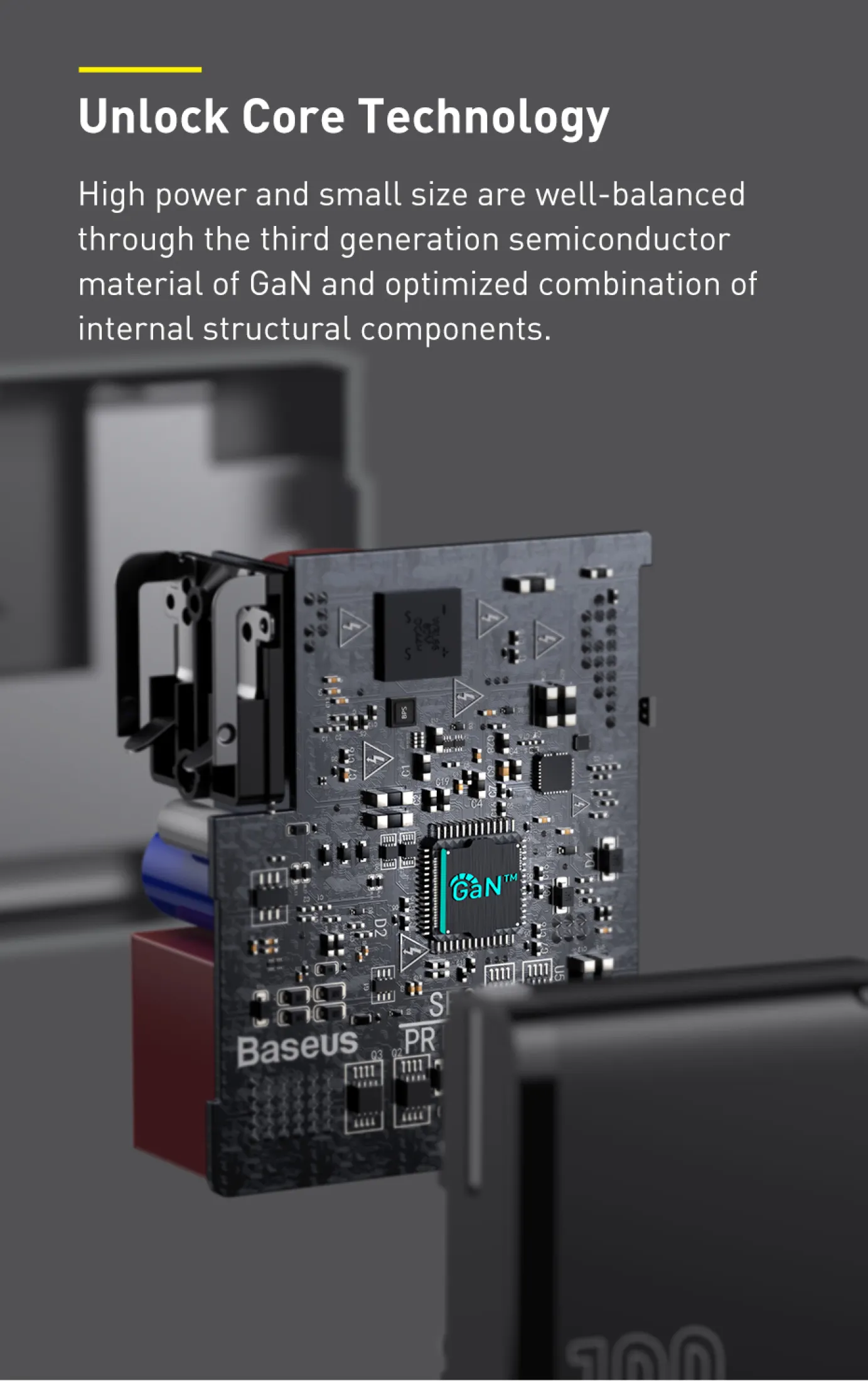 Baseus GaN2 100W tương thích laptop