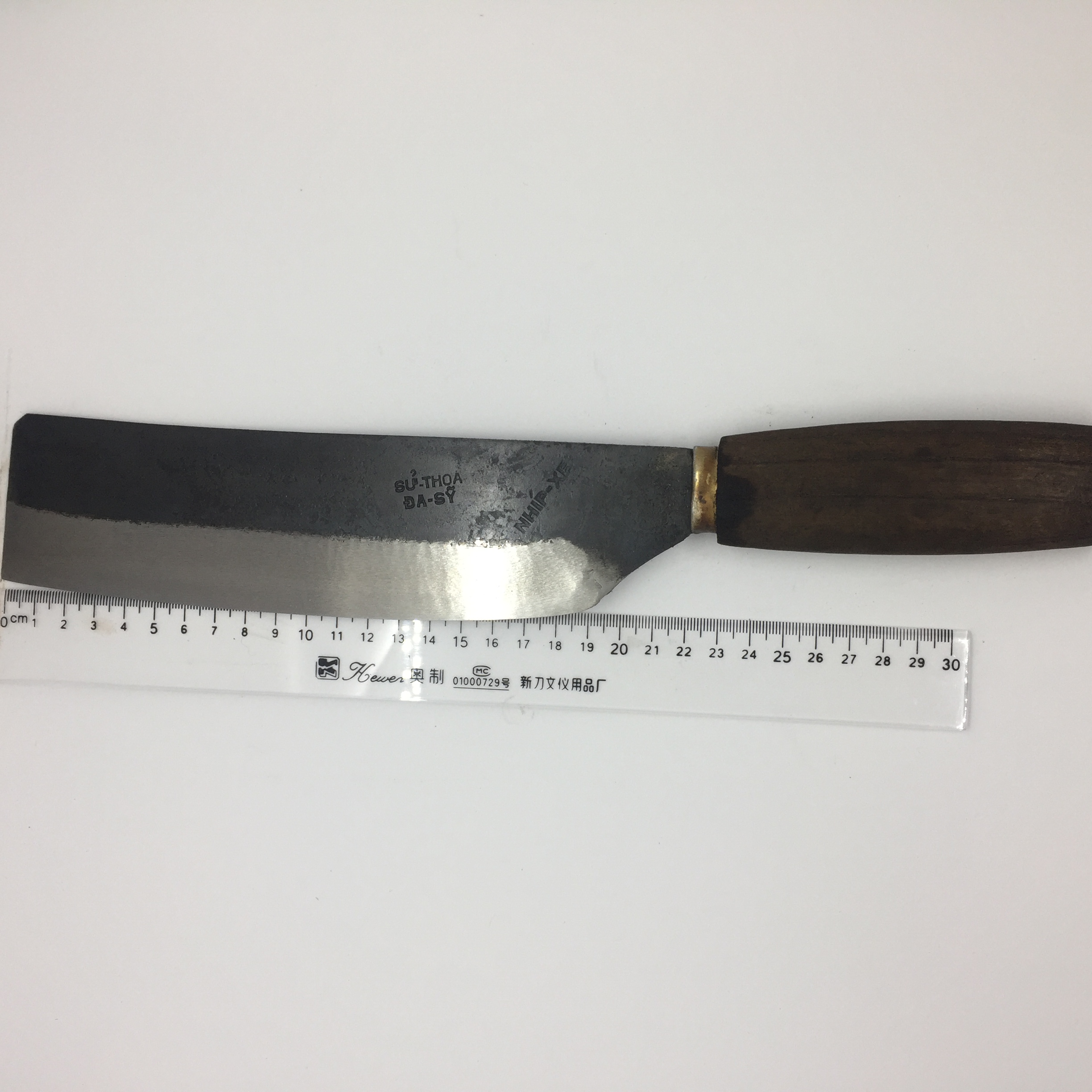 Dao nhà bếp Hoàng Lâm - Đa Sỹ: Dao thái to nhíp xe (dao thái rau) NHÍP 100% - HL08