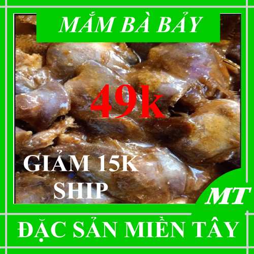 1kg! mắm cá sặc bà bảy đặc sản miền tây giảm 15k phí vận chuyển!