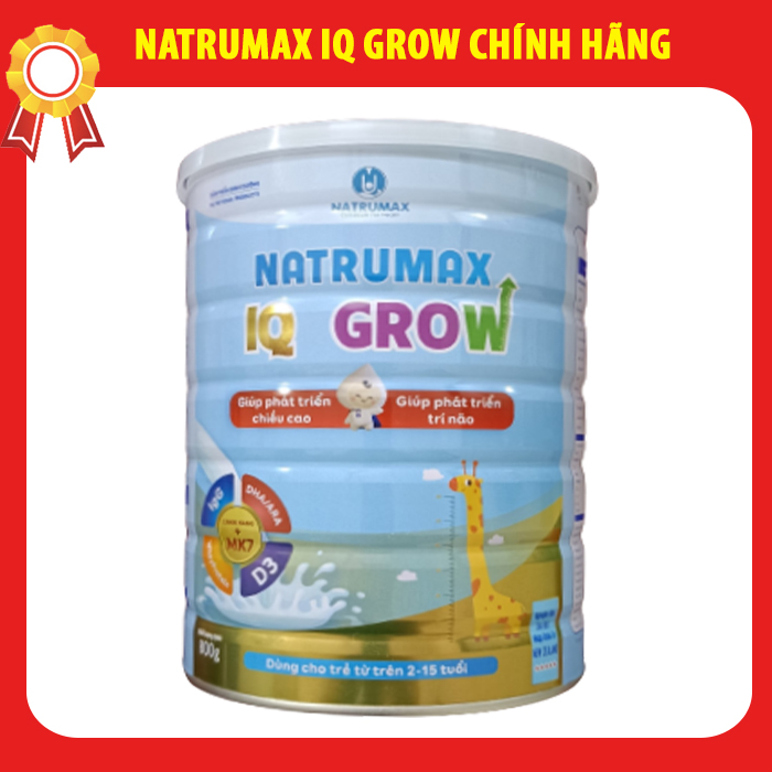Sữa non Natrumax IQ Grow chính hãng Date lô mới