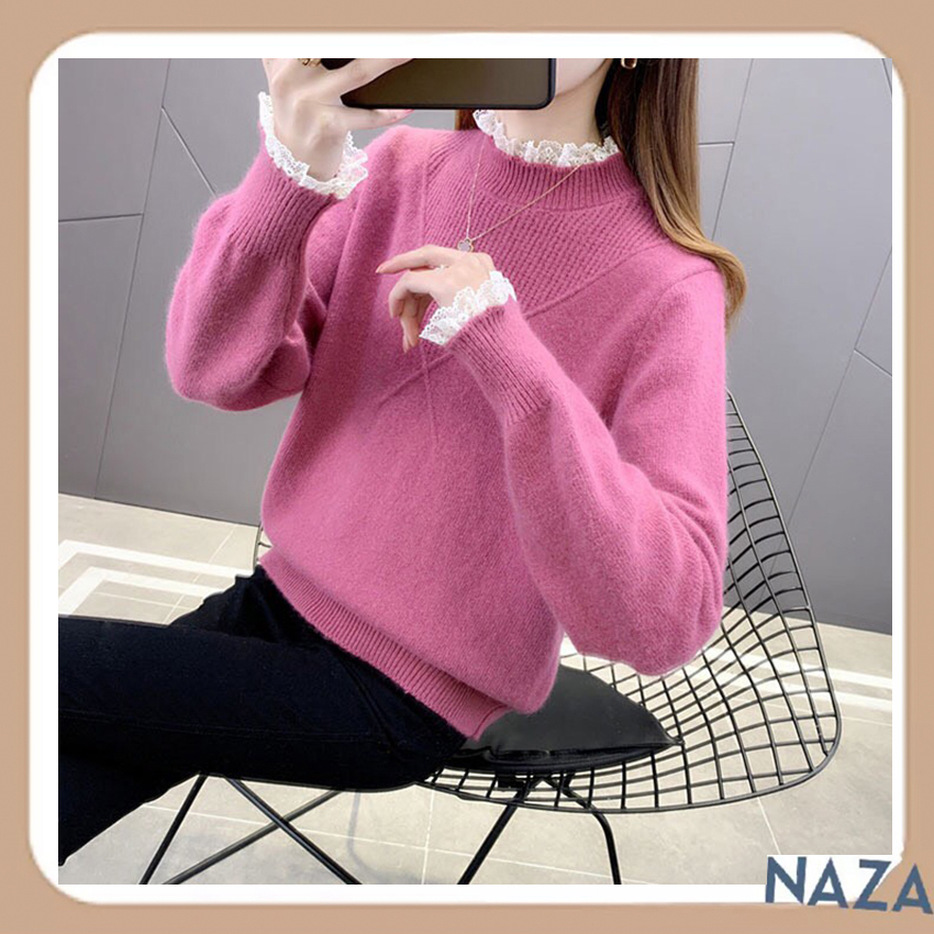 Áo len nữ💘 mềm mịn 💘 áo len nữ hàn quốc - naza bag