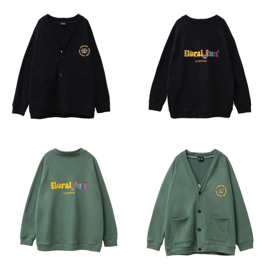 [HCM]áo khoác cardigan phối nút lớn phù hợp cho các bạn trẻ đi học