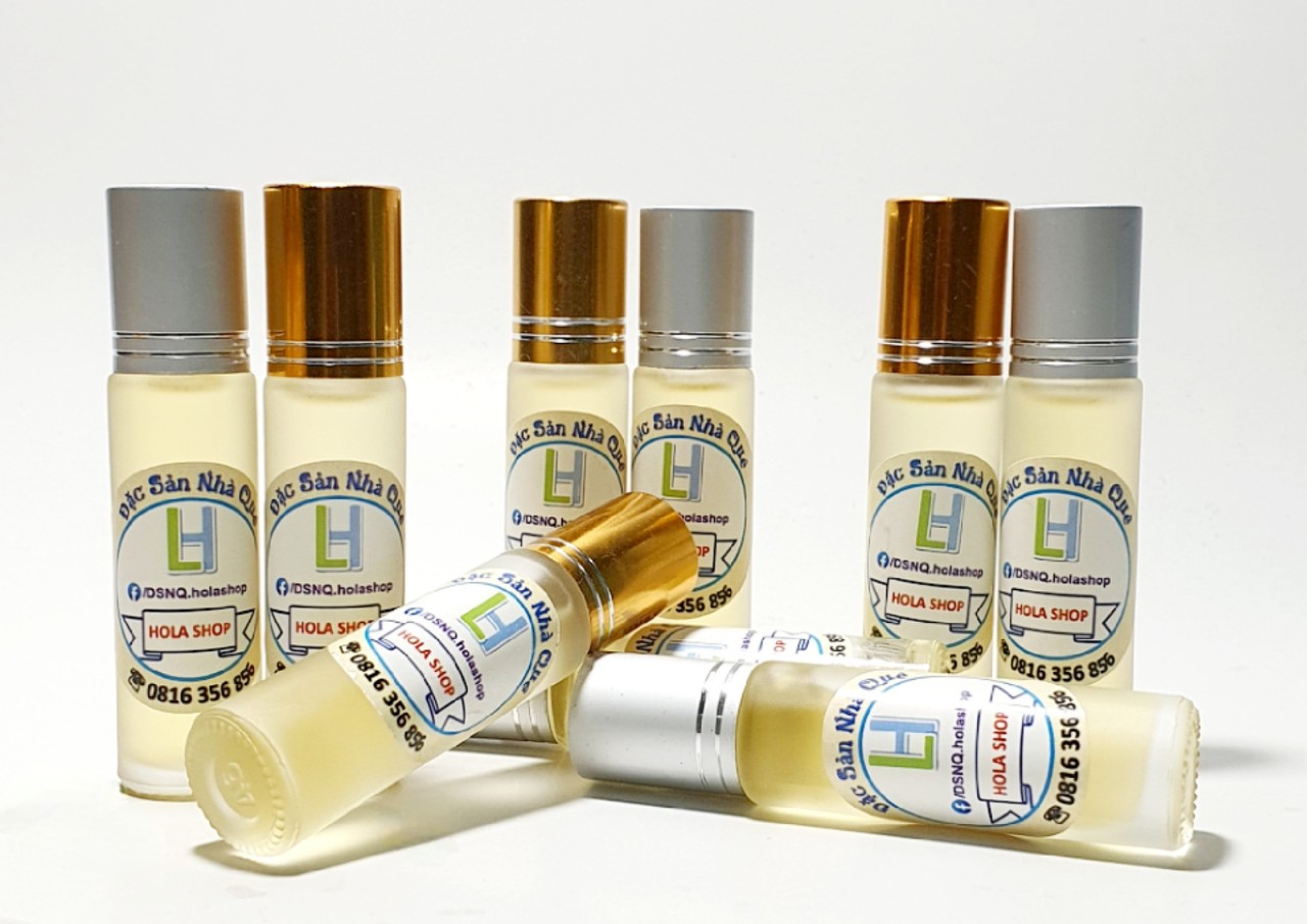 Lăn bi dầu dừa dưỡng môi làm mềm môi, nguyên chất từ dừa 100%, 10ml
