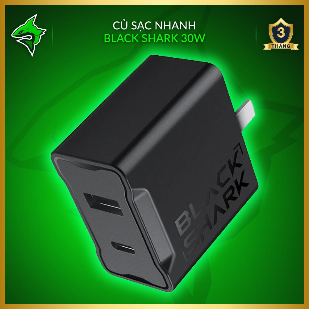 Củ sạc nhanh black shark 30w 1a1c