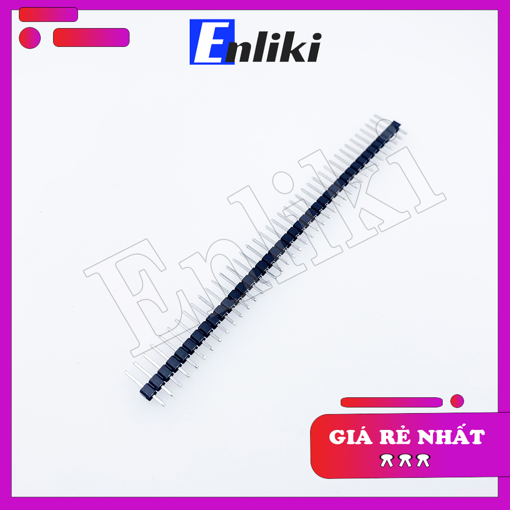 Jump đơn đực 2.54mm 1x40p thẳng
