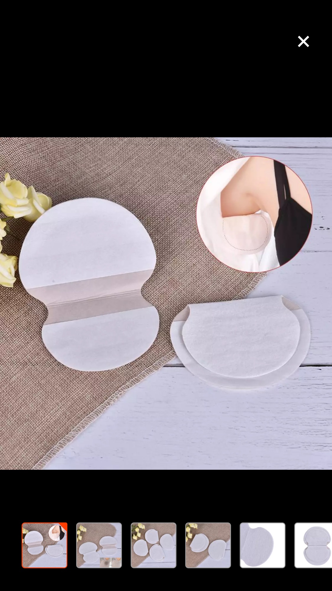 200 miếng dán thấm mồ hôi nách tặng 2 miếng