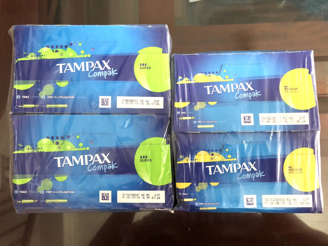 Băng vệ sinh Tampon Tampax Compak 26 ống sạch sẽ thoải mái vận động những ngày đèn đỏ
