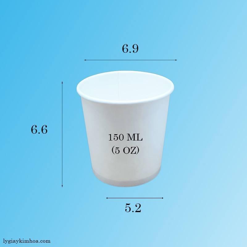 50 ly giấy 150 ml