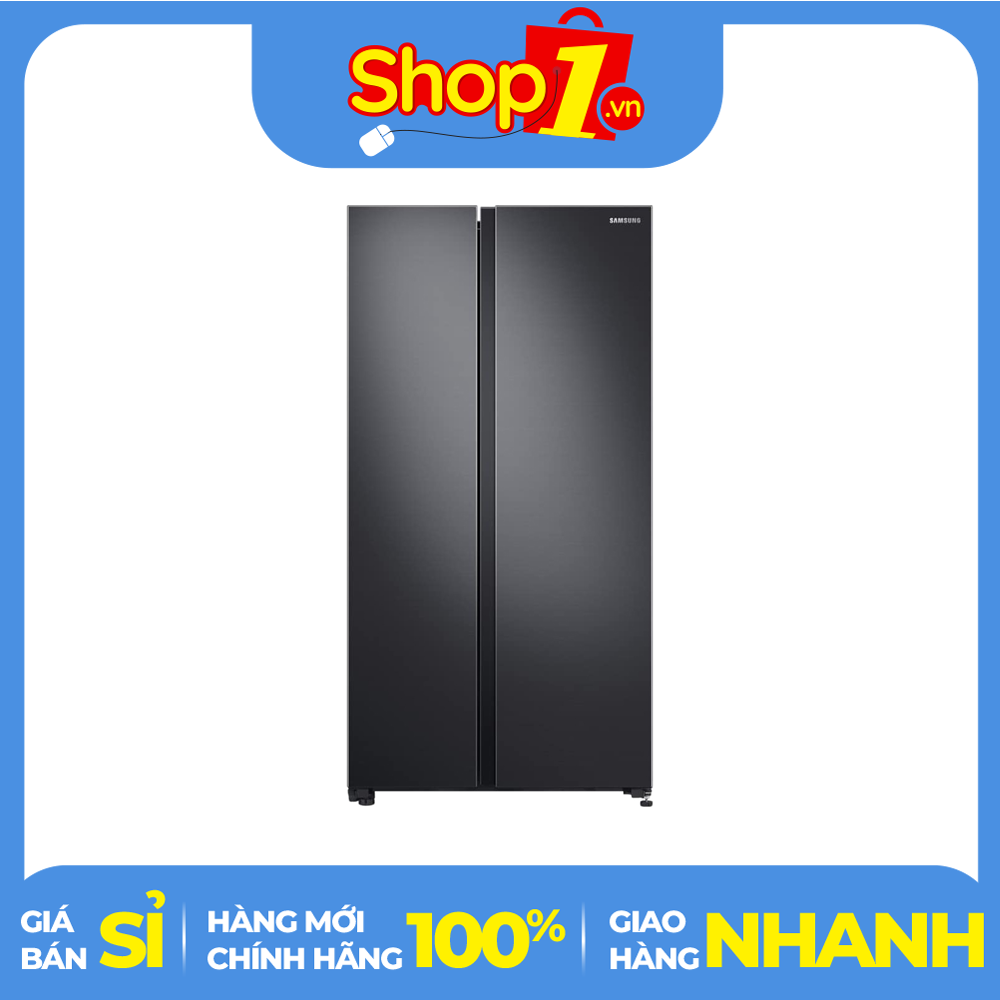Tủ lạnh samsung inverter 647 lít rs62r5001b4/sv