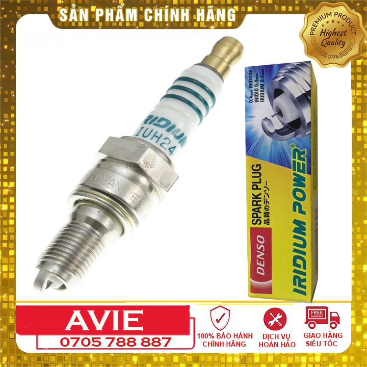 Bugi denso japan iridium iuh24 (chân côn: sh ý ps dylan ab 110-none fi click 110 - made in japan