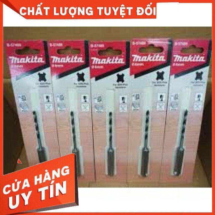 Phụ kiện makita mũi khoan gỗ chuôi gài 4mm makita b-57489