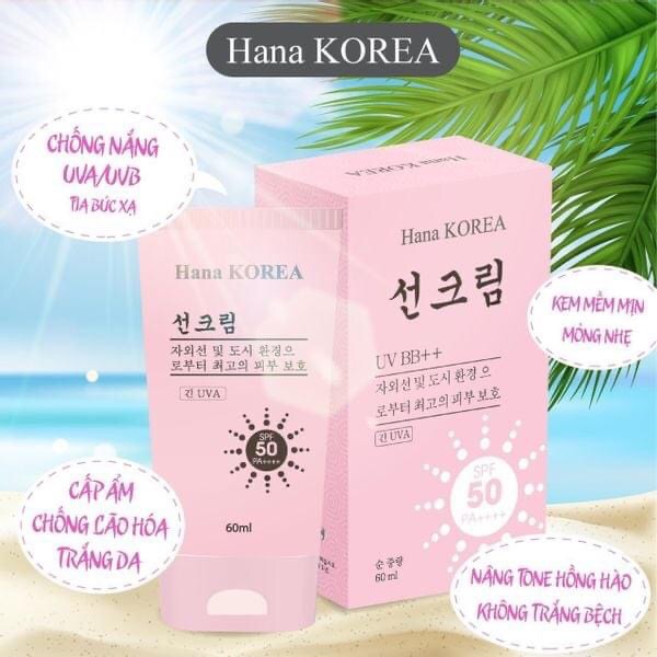 Kem chống nắng Hana Korea