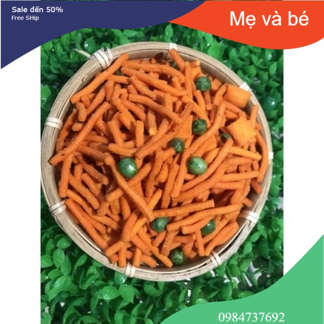 500gr bim bim que đậu hà lan siêu hót hàng mới