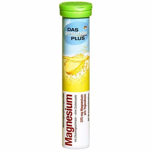 Hộp Viên sủi bổ sung magie Das Gesunde Plus Magnesium 20 viên