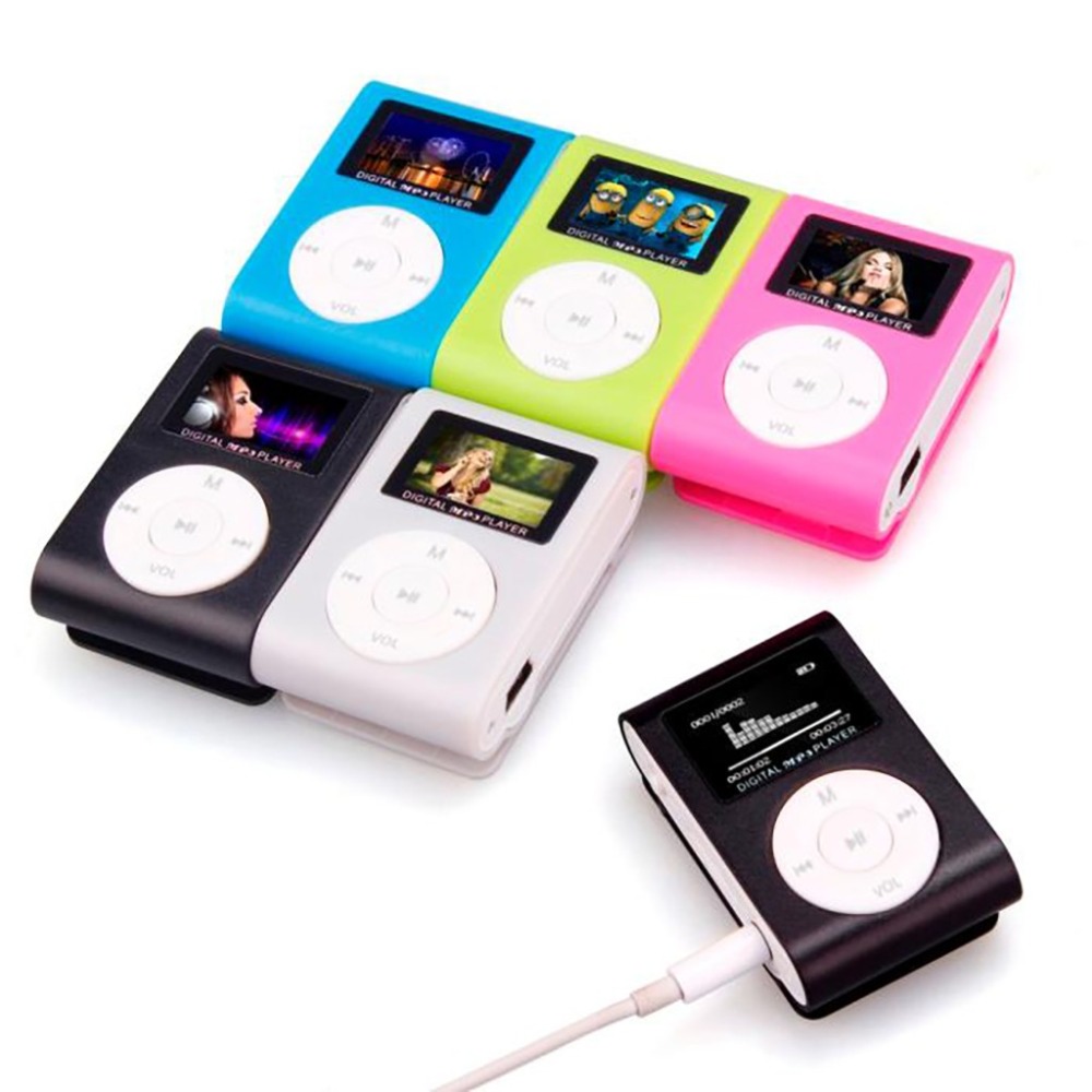 EMINEN Mini Kỹ thuật số Khe Cắm Thẻ Nhớ TF USB MP3 Máy Nghe Nhạc Âm nhạc