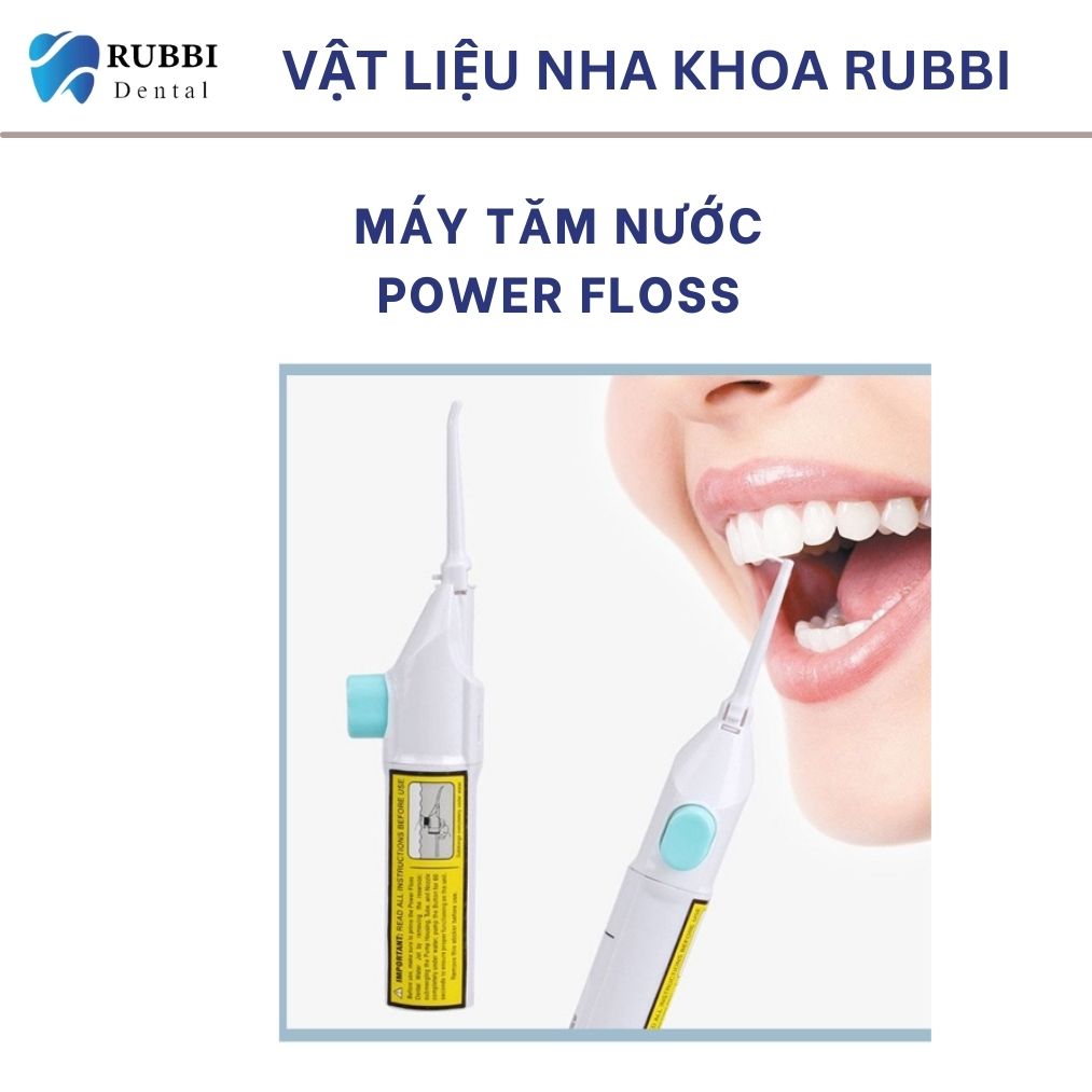 Dụng cụ xịt, vệ sinh răng miệng Power Floss làm sạch kẽ răng