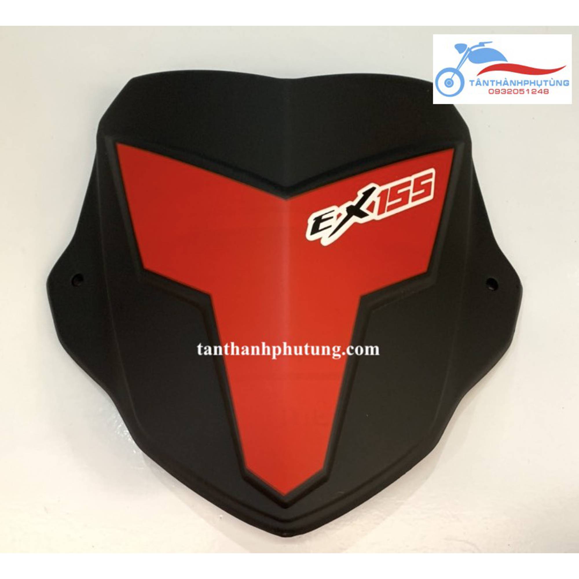 Mão exciter 155 màu đen-đỏ tươi