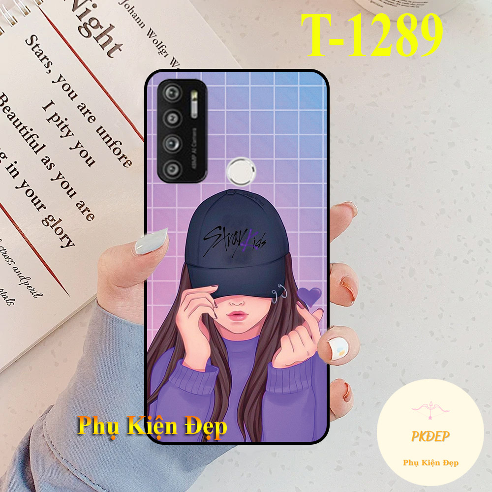 [HCM]Ốp lưng Vsmart Live 4 dẻo đen in hình Couple siêu dễ thương