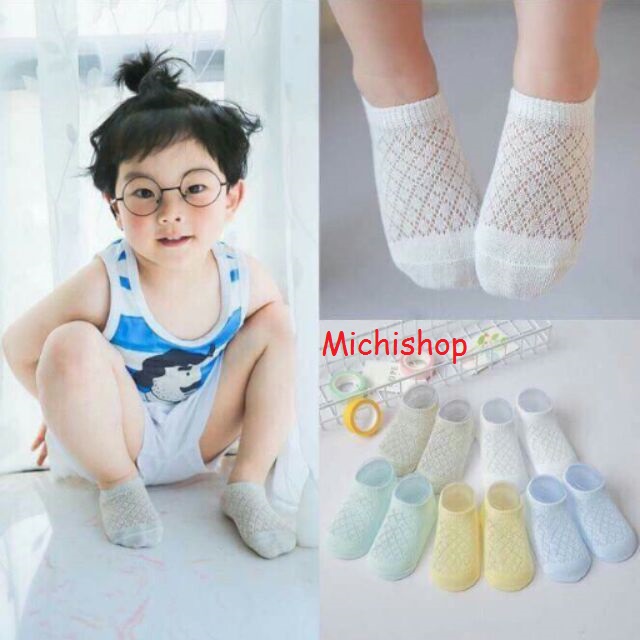 Set 5 đôi tất lưới cho bé