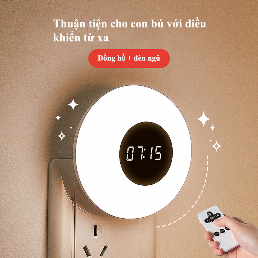 Đèn ngủ, đèn ngủ cắm điện, đèn ngủ trang trí phòng ngủ, đèn ngủ thông minh, đèn ngủ cảm biến ánh sáng, đèn ngủ cho bé, đèn ngủ điều khiển từ xa, đèn ngủ có đồng hồ hẹ giờ. Đèn ngủ cho bé có điều khiển tiện dụng.