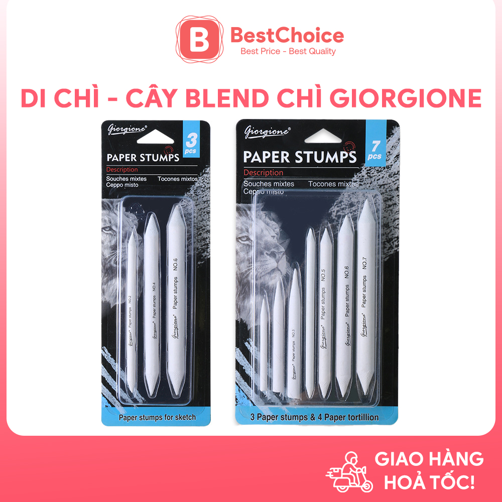 Di Chì Giorgione - Cây Blend Chì Paper Blending Stump Giorgione