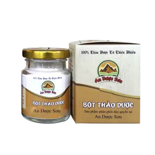 Bột rửa mặt an dược sơn 100gr - rửa mặt sạch nhờn mụn