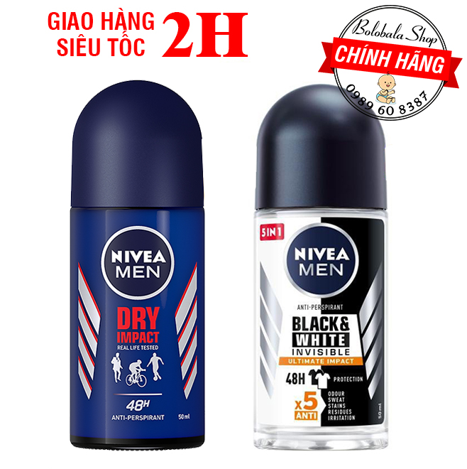 Lăn khử mùi nivea men dành cho nam 25ml/ 50ml