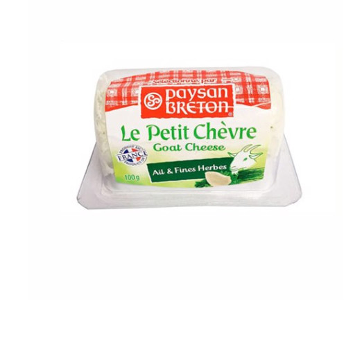 Phô mai dê với tỏi và thảo mộc Paysan Breton 100g