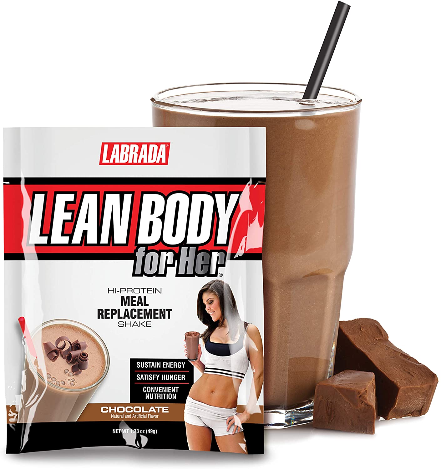 Bữa ăn thay thế cho phái đẹp - Labrada LeanBody For Her - Tăng cơ giảm mỡ, nhanh chóng, tiện lợi - Đầy đủ chất dinh dưỡng - Giàu Vitamin - Gói 49 gram