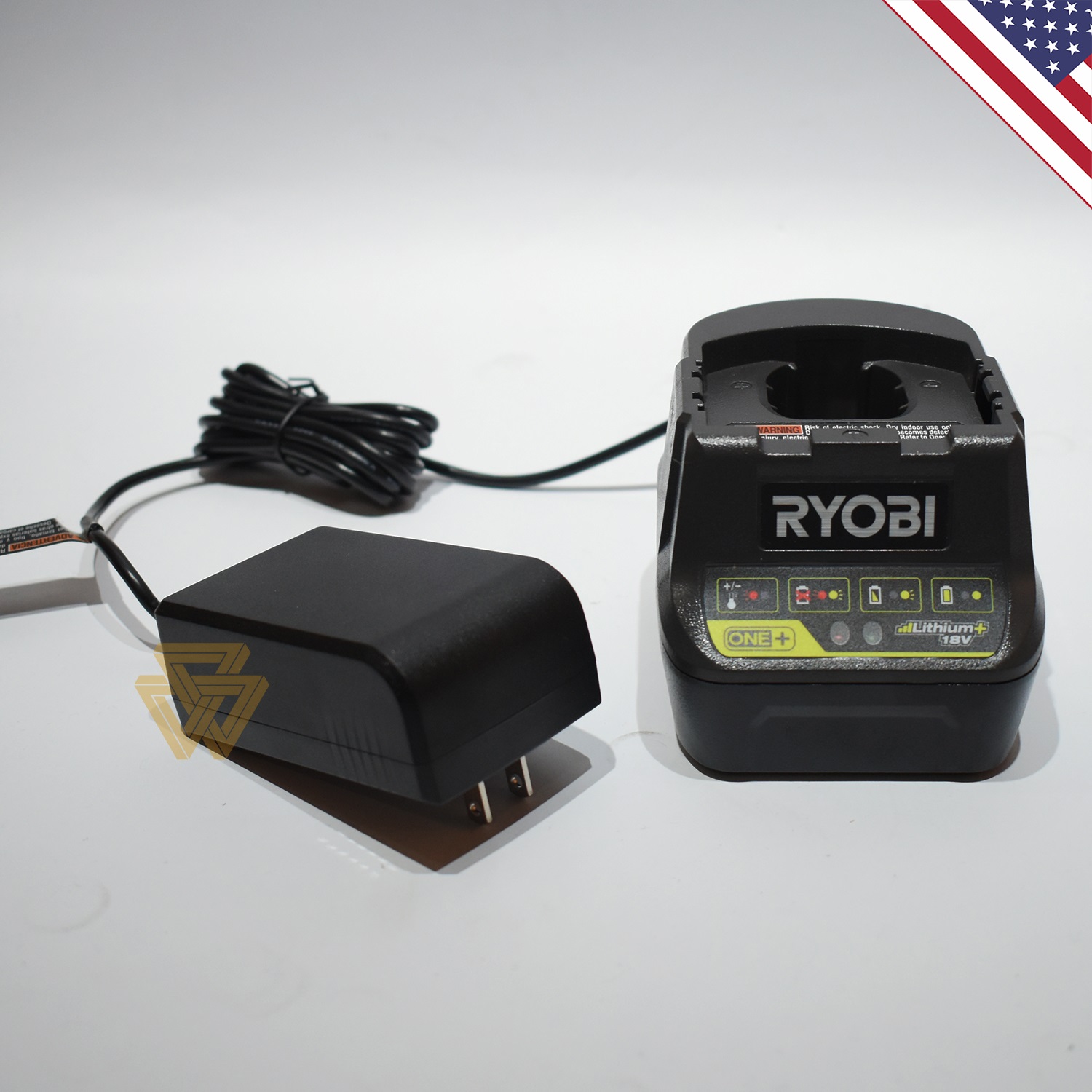 Bộ Sạc Pin Nhanh Lithium/NiCd 18V Ryobi P118B