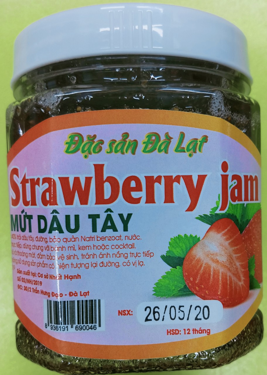 Mứt Dâu Tây Đà Lạt Thơm Ngon / 400g