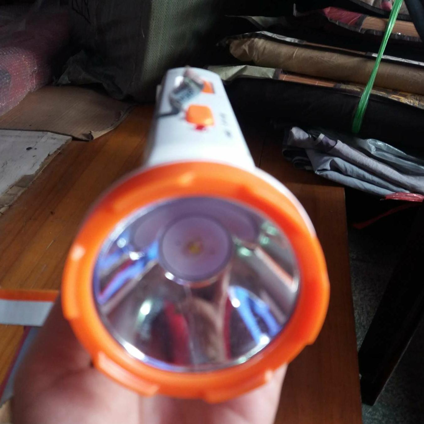 Đèn pin, đèn led tích điện 2in1 kn 4316