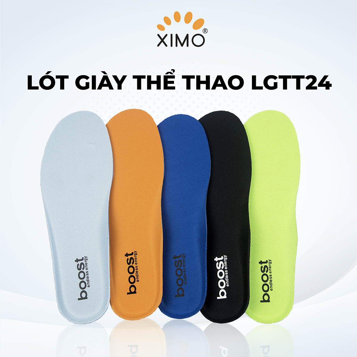 Lót giày thể thao siêu êm chân thế hệ mới, thoáng khí, siêu nhẹ,  khử mùi, hút ẩm LGTT24