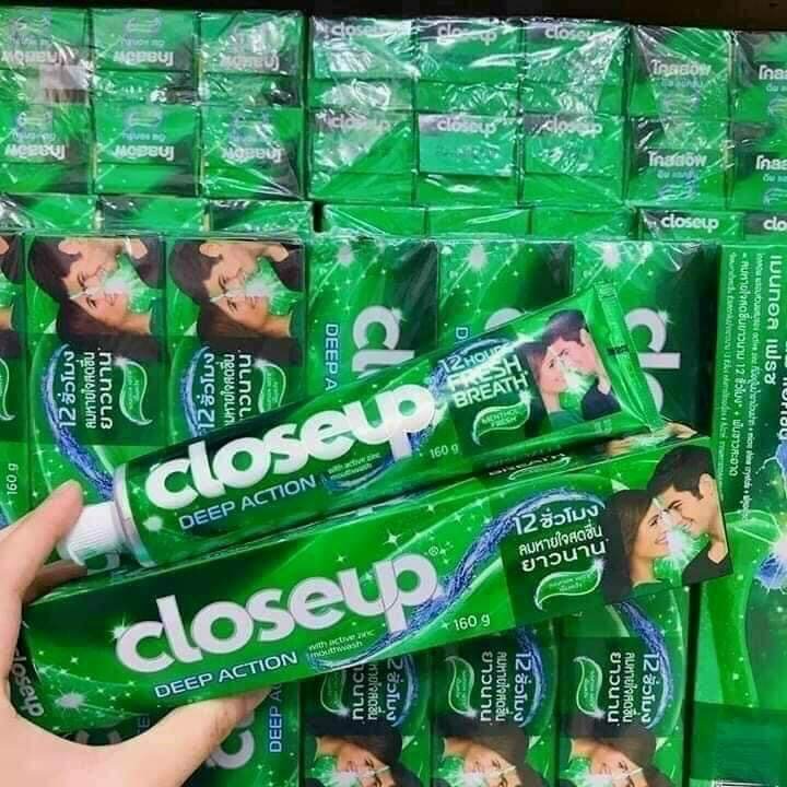 Kem đánh răng closeup thái 160gr
