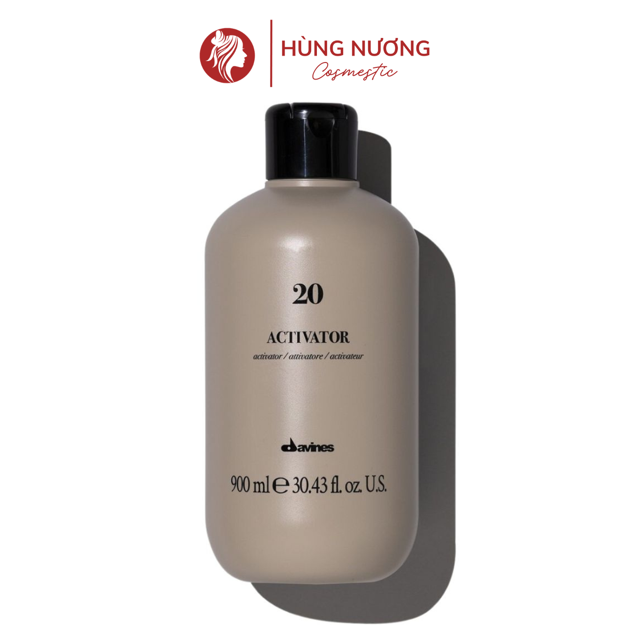 Oxy trợ nhuộm không rát da đầu Activator Davines 900mll, dung dịch kích hoạt màu, sử dụng khi nhuộm tóc