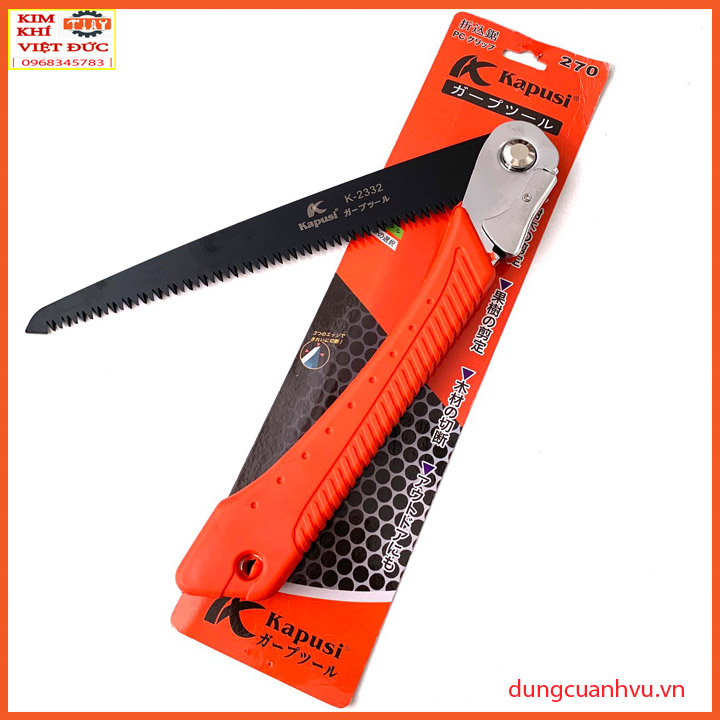 Cưa gập, cưa gỗ cầm tay kapusi cao cấp k-2332