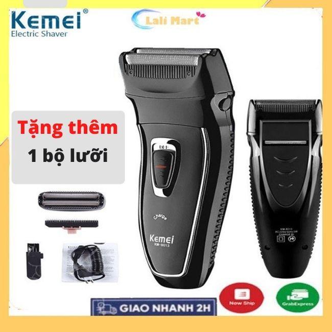 Máy Cạo Râu Đa Năng May Cao Rau Nam Khô Không Đau Không Rát Chính Hãng Kemei 8013