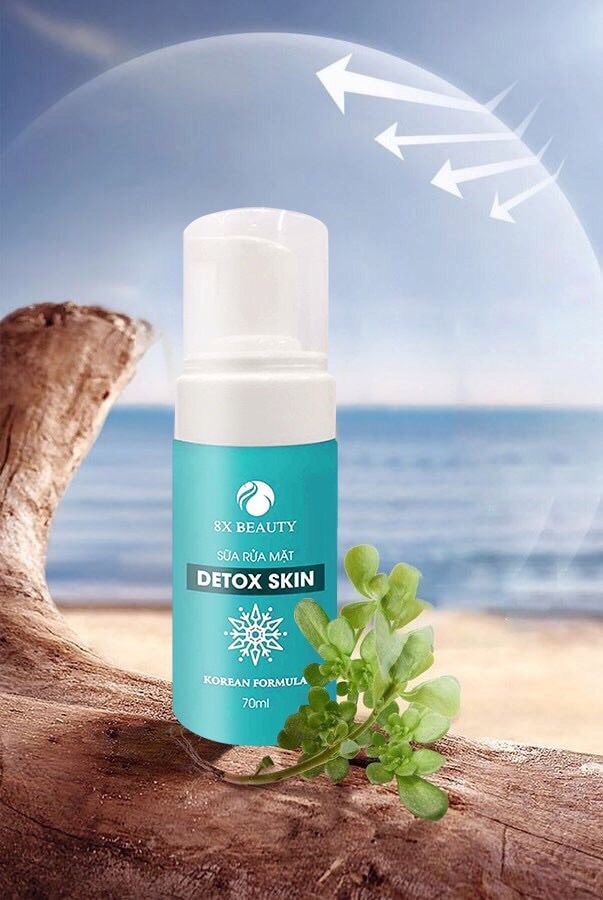 Sữa rửa mặt tạo bọt #detox skin