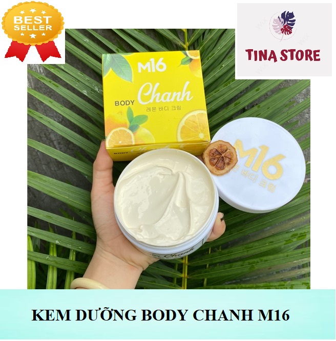 Kem Dưỡng Body Lemon Cream Chanh M16 - Hộp 250 gam