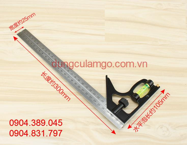 Thước vuông nivo cao cấp