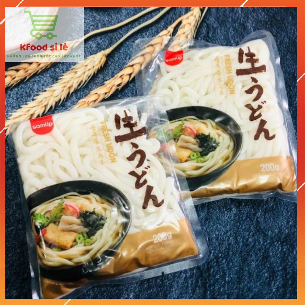 Mì tươi udon hàn quốc 200g samlip
