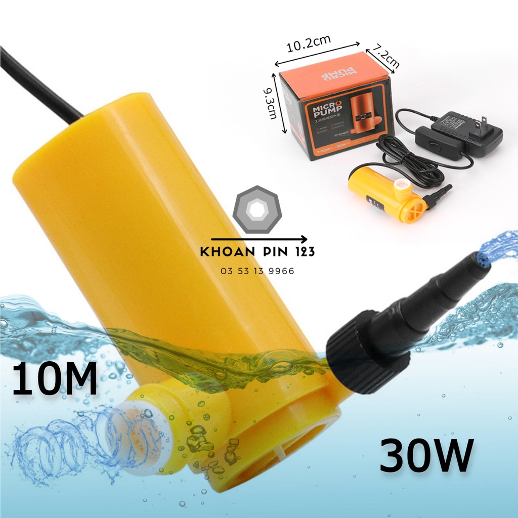 Máy bơm mini 12v