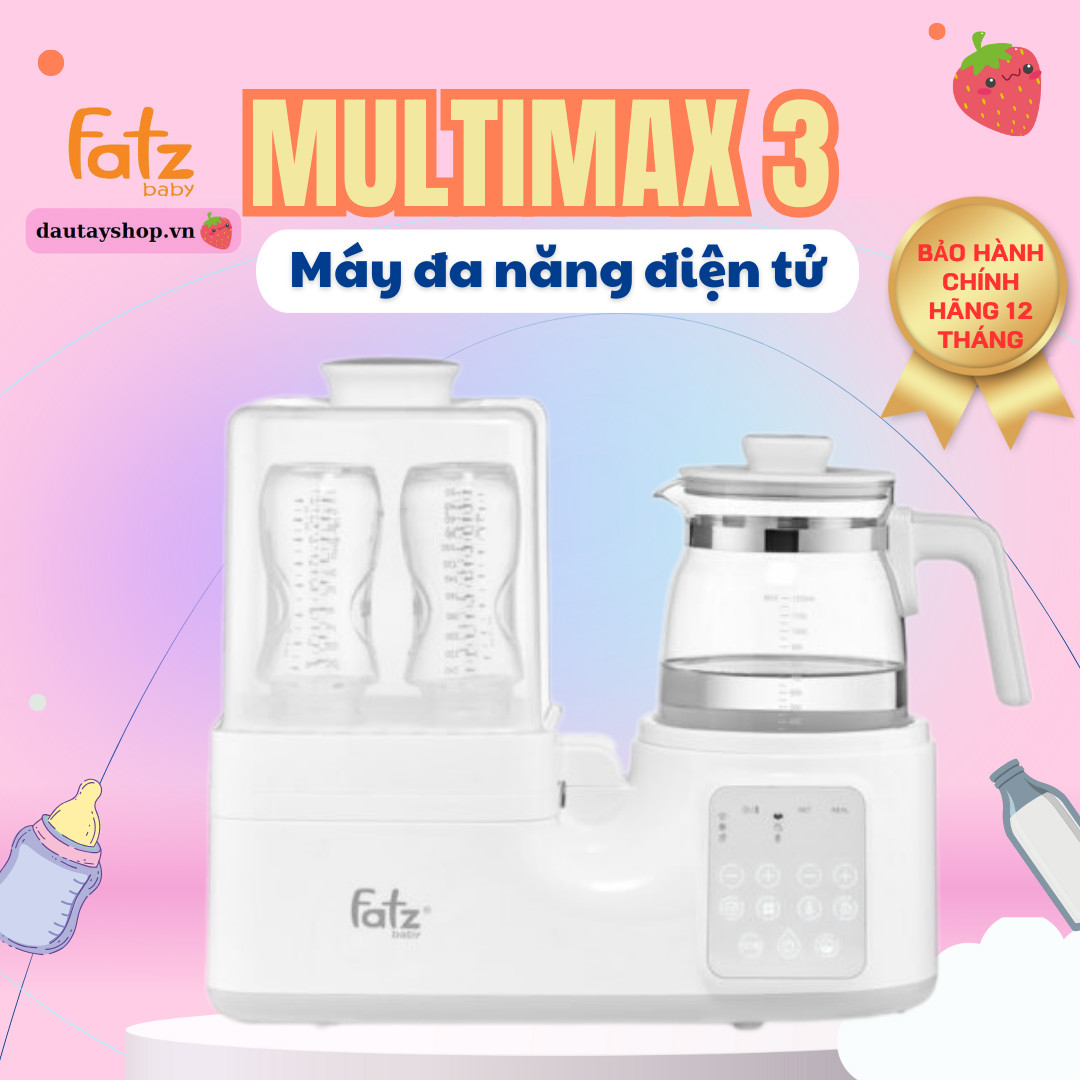 Máy tiệt trùng đa năng điện tử multimax 3 fb9322sj - fatzbaby